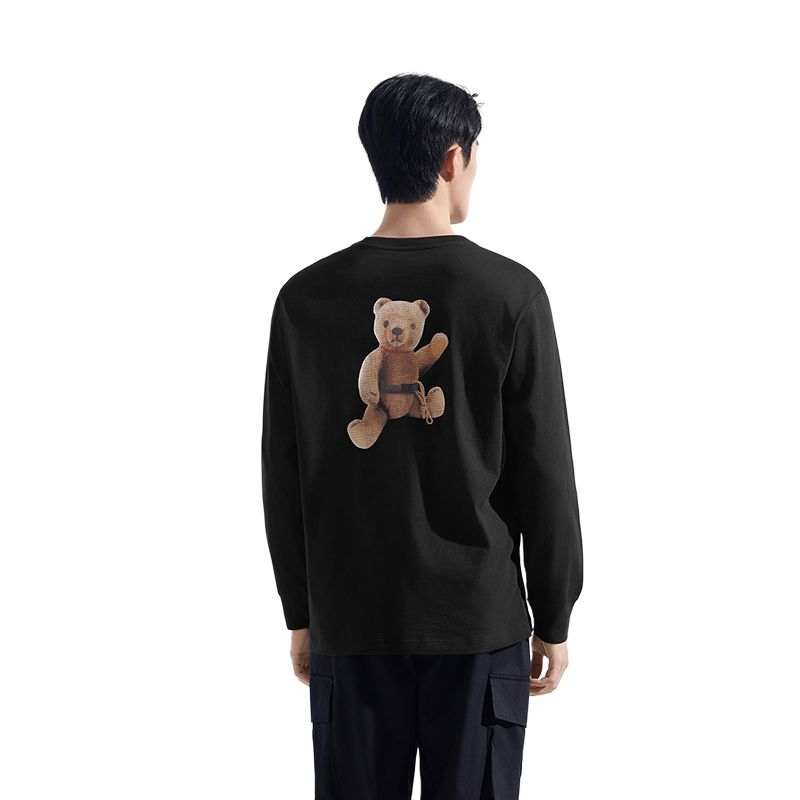 THE NORTH FACE T Shirts Unisex Cosmic Black Crew Neck Moderate