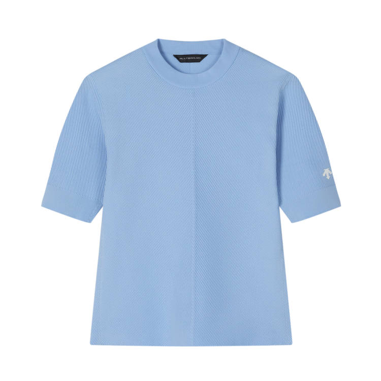 DESCENTE Lightweight Outdoor Hiking Women's Short Sleeved Knitwear Women's