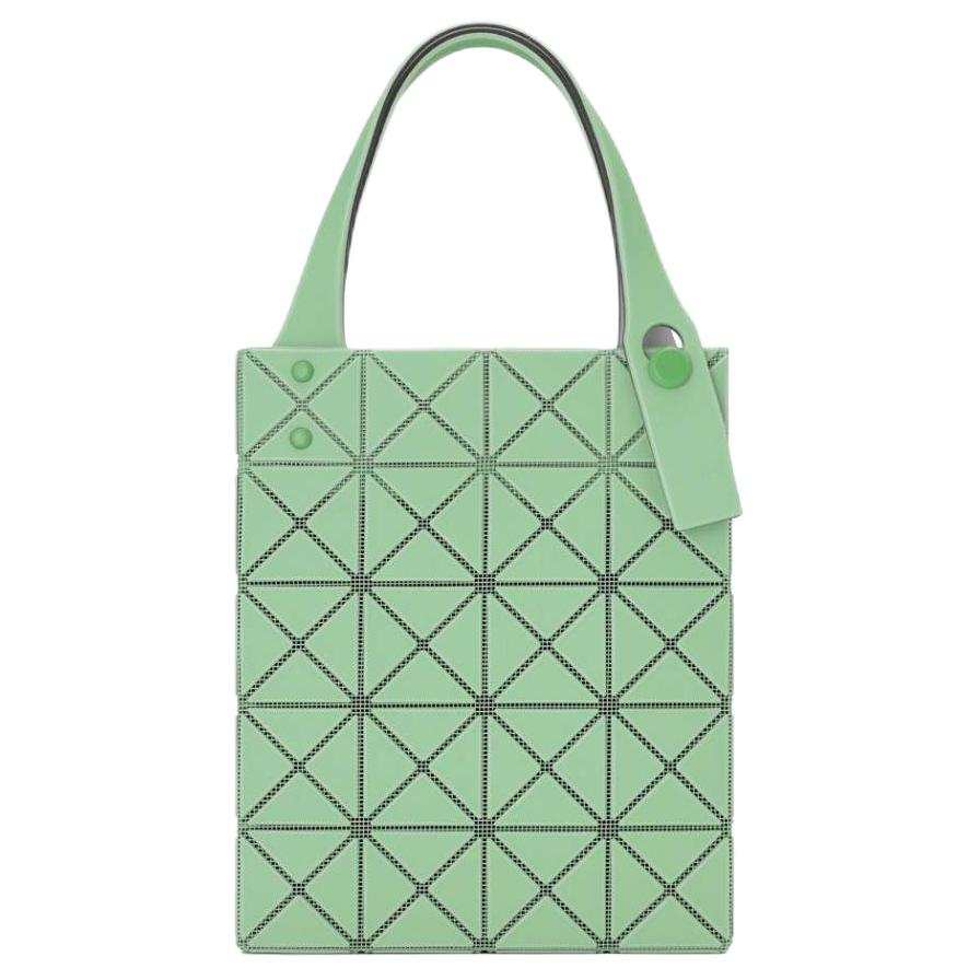 ISSEY MIYAKE Prism PVC Handbag Mini Women's Light Green