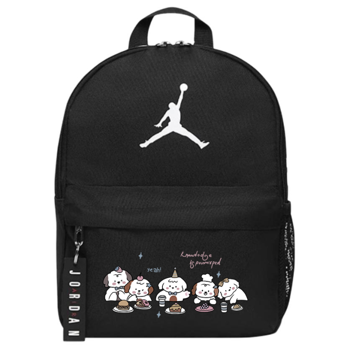 Jordan Jordan Polyester Backpack Unisex Black