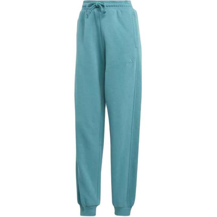 Adidas Adidas Knitted Sweatpants Women's Turquoise Moderate Cuffed Pants