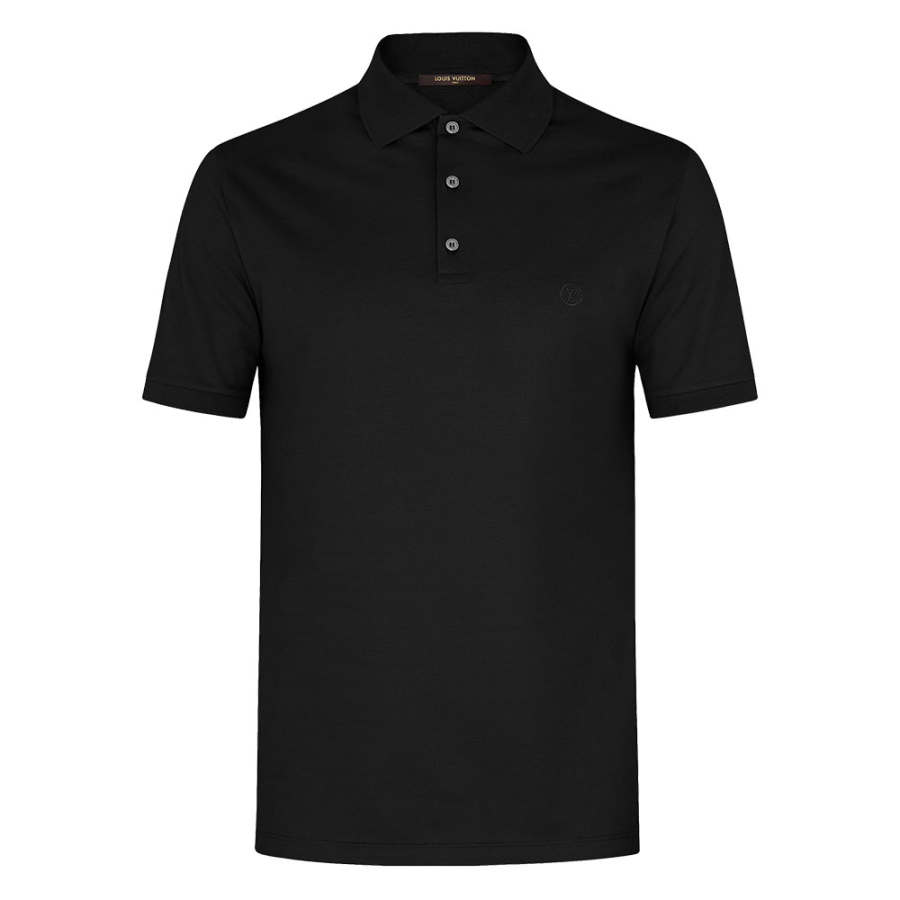 LOUIS VUITTON Lv Classic Short Sleeve Pique Polo