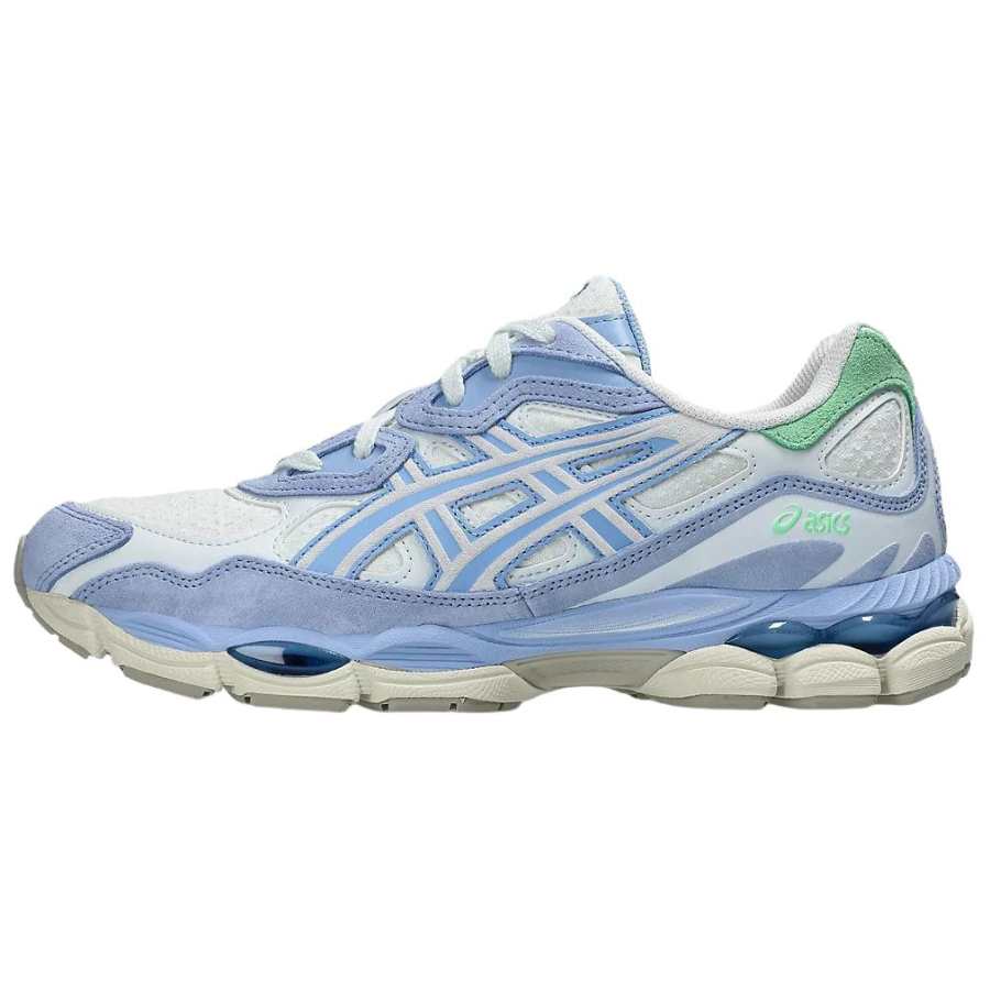 ASICS GEL NYC Lightweight Foam And GEL Technology Insert Combination Casual Running Shoes Unisex Blue White