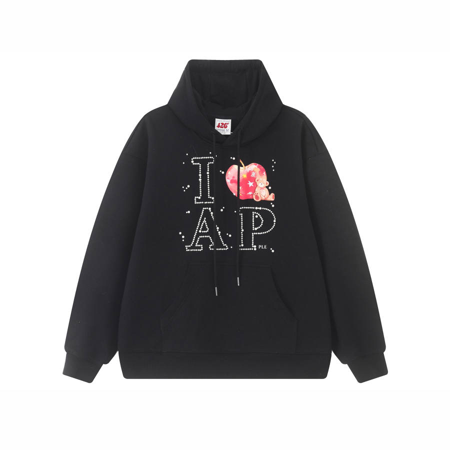 F426 Sweatshirts Unisex Hooded Moderate Heavyweight