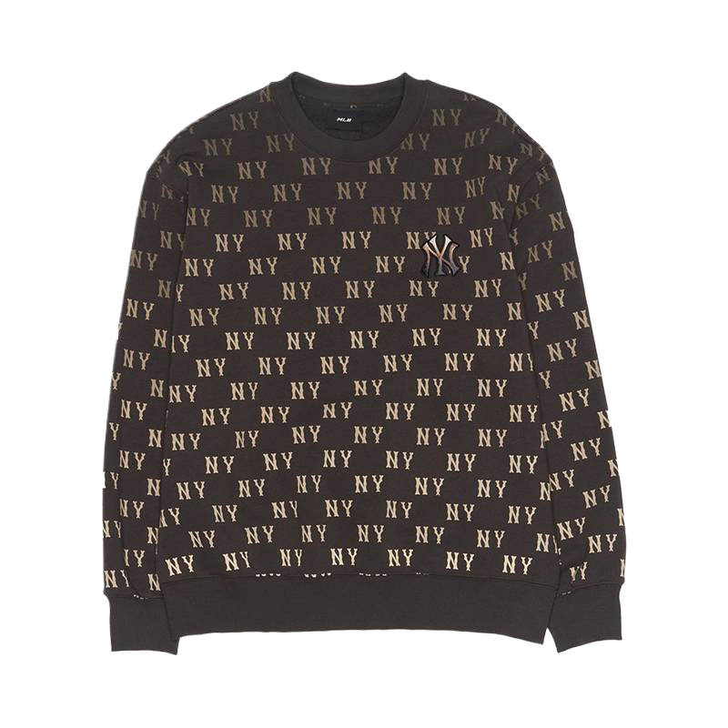 MLB New York Yankees Sweatshirt Unisex Dark Charcoal Gray