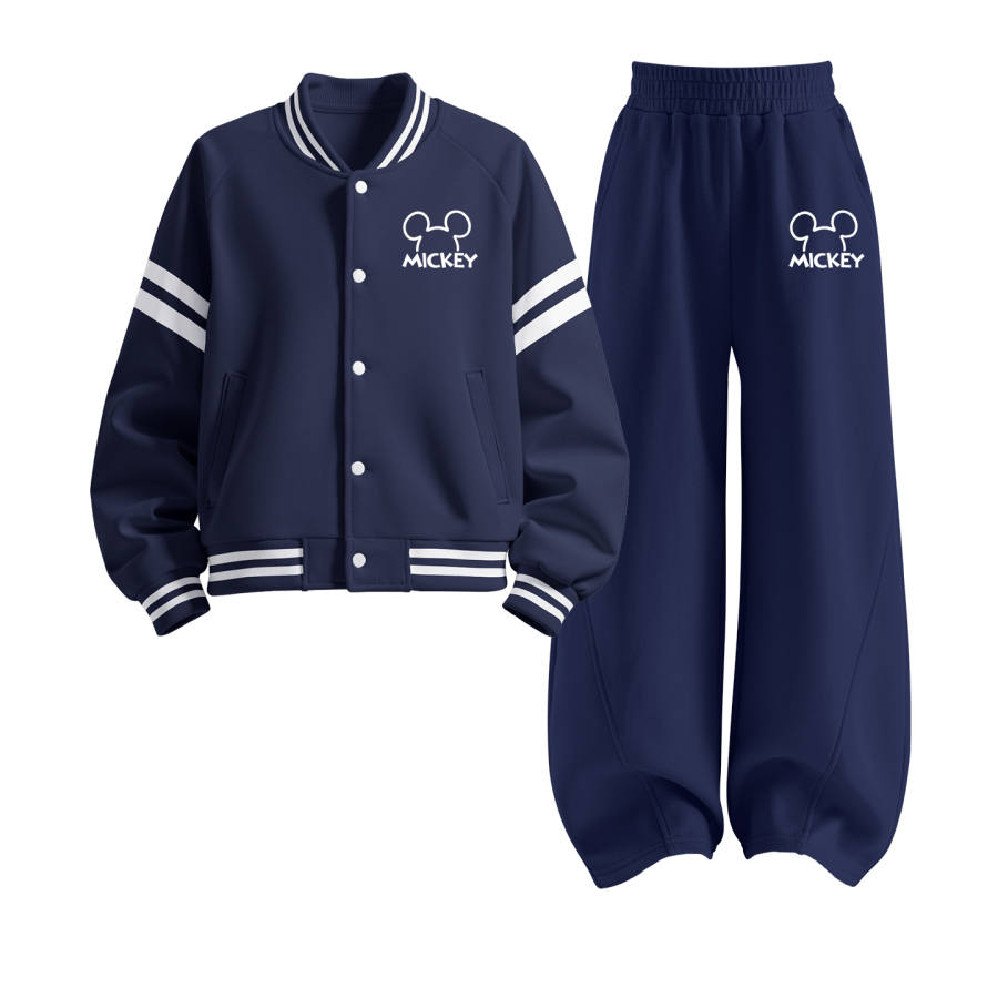 Disney Kids Casual Sportswear Crew Neck Moderate