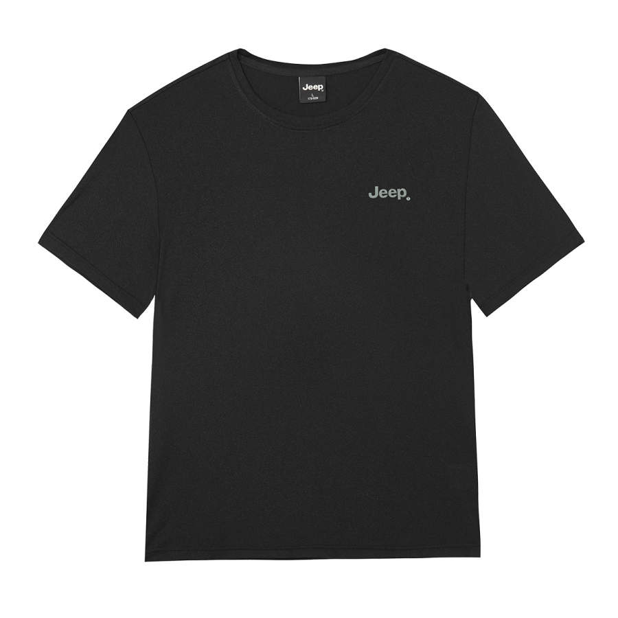 Jeep T Shirts Men's Crew Neck Moderate Straight Fit