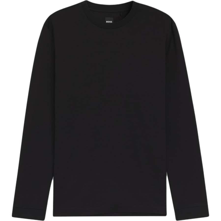 HUGO BOSS T Shirts Men's Black Crew Neck Moderate