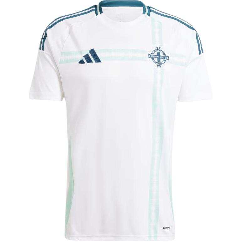 Adidas Adidas Northern Ireland National Team NORTHERN IRELAND 24 AWAY JERSEY Soccer Jersey Men's White