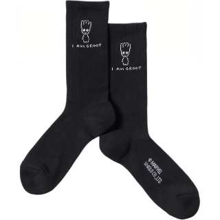 UNIQLO Yu Nagaba Crew Socks Unisex 1 Pack Black
