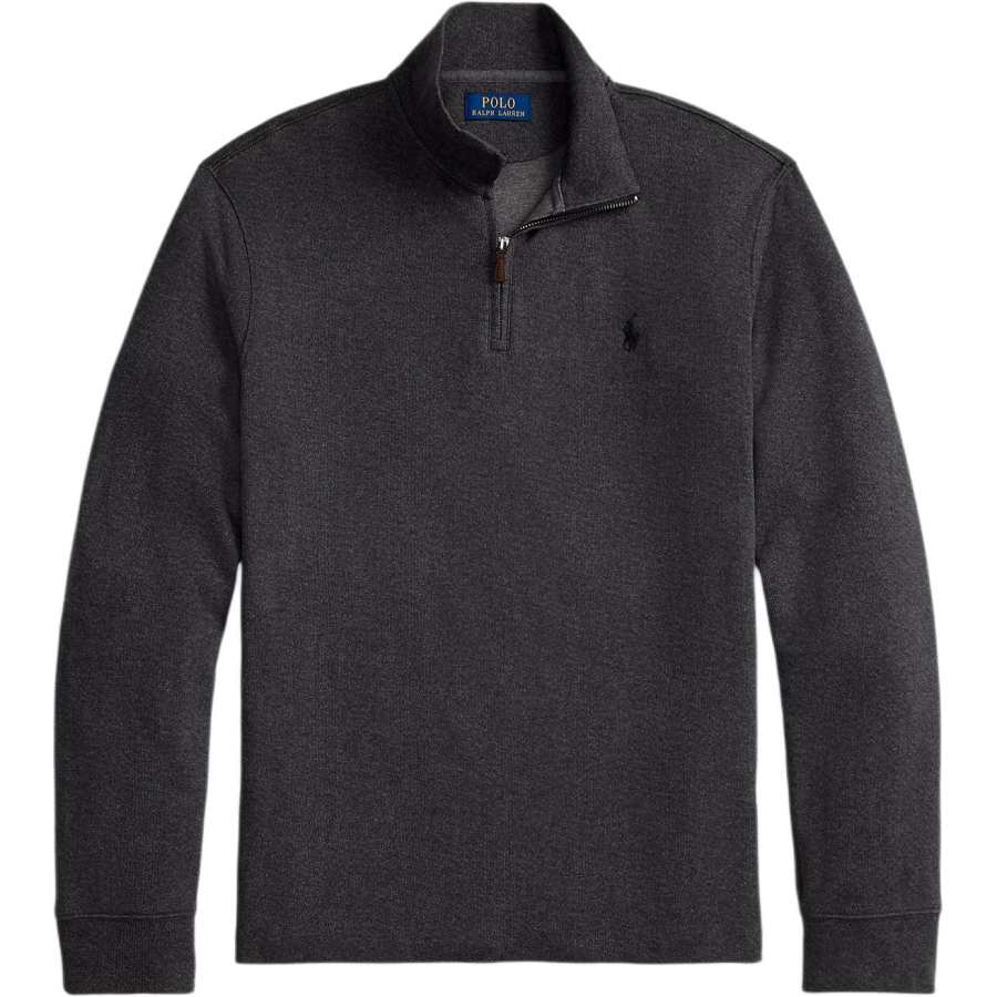 Polo Ralph Lauren half-zip long-sleeve cotton sweater