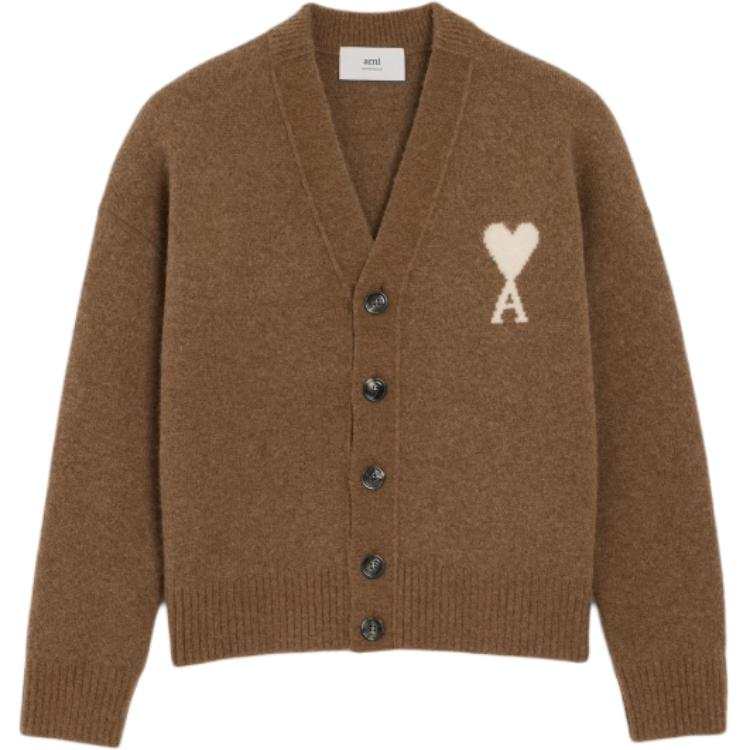 Amiparis Paris Ami de Coeur Heart Motif Cardigan