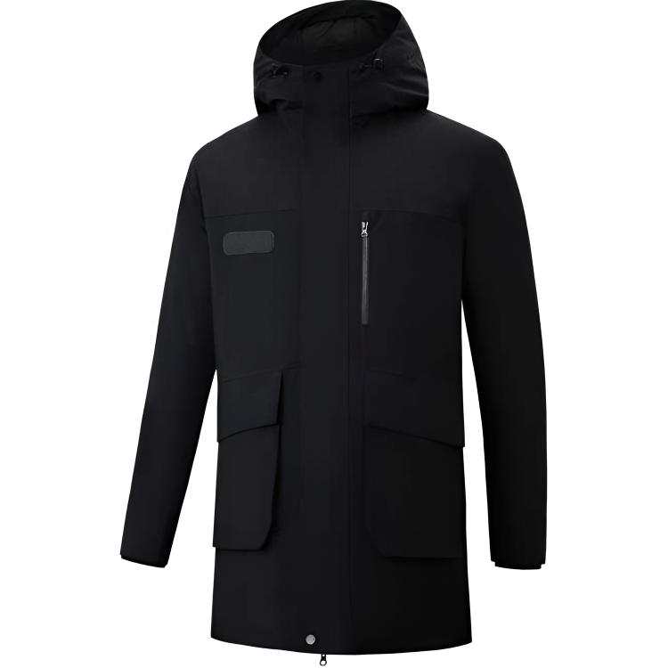 361° 361° Down Jacket Men's Super Black/Tranquil Gray
