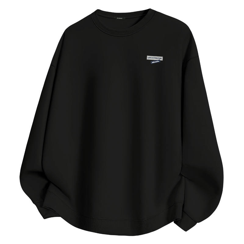 MINISO Sweatshirts Unisex Crew Neck Moderate Heavyweight