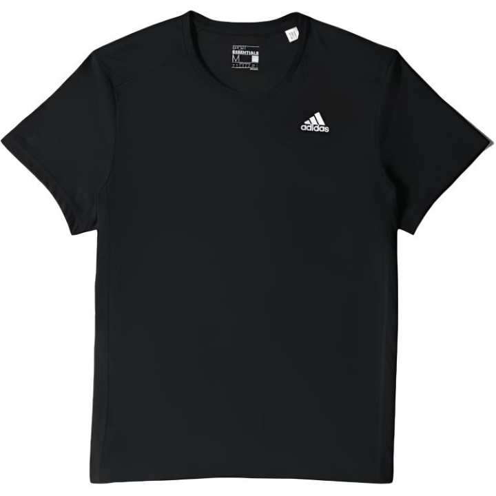 Adidas Adidas T Shirts Men's Black Crew Neck Moderate Straight Fit