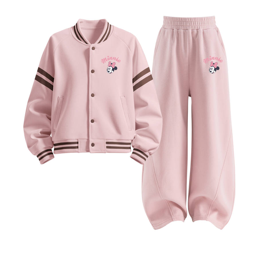 Disney Kids Casual Sportswear Crew Neck Moderate