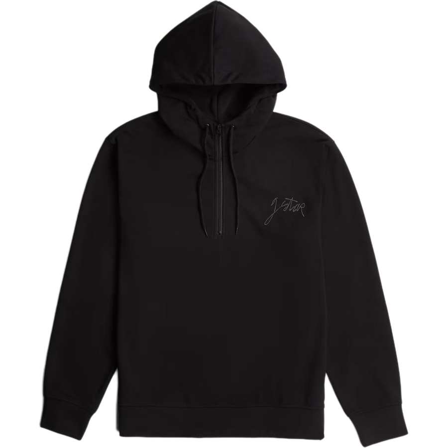 G-STAR RAW G STAR RAW Sweatshirts Men's Black Hooded Moderate
