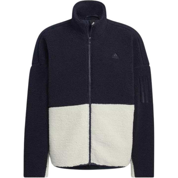 Adidas Adidas Sportswear Velvet feel Coat Men's Gray White