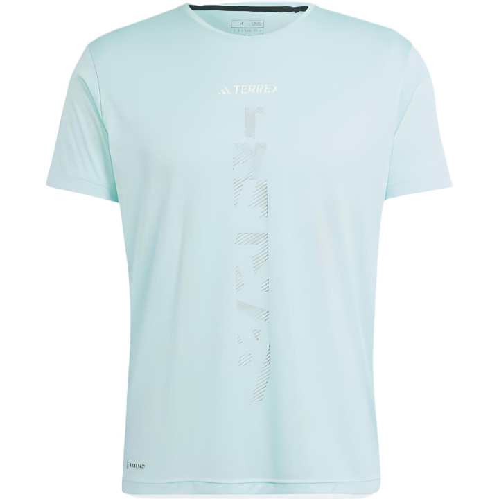 Adidas Adidas T Shirts Men's Light Green Crew Neck Moderate Straight Fit