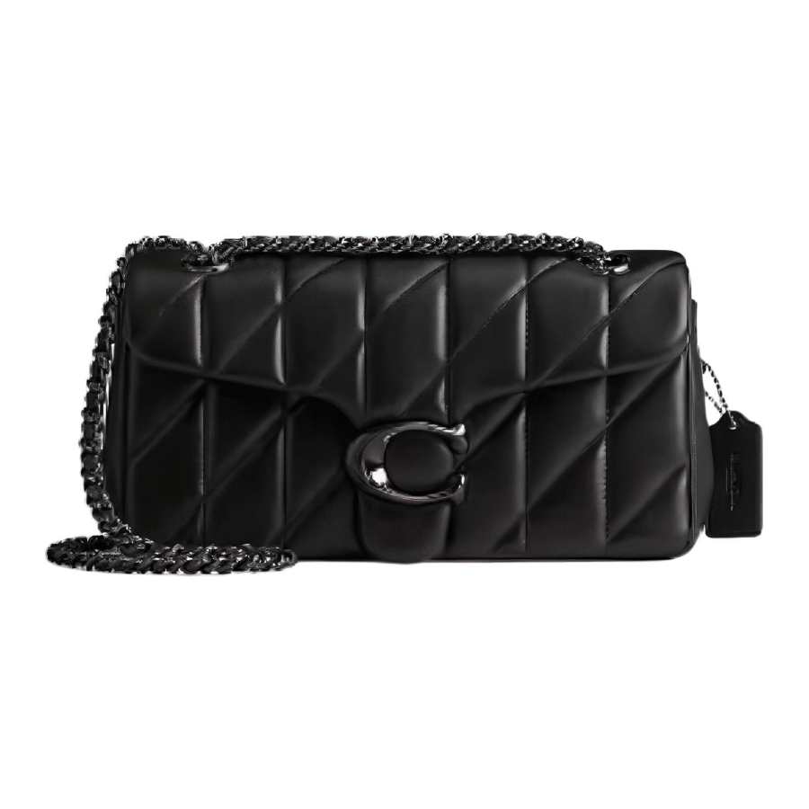 COACH Tabby Sheepskin Crossbody Bag, Shoulder Bag Medium Women's Black