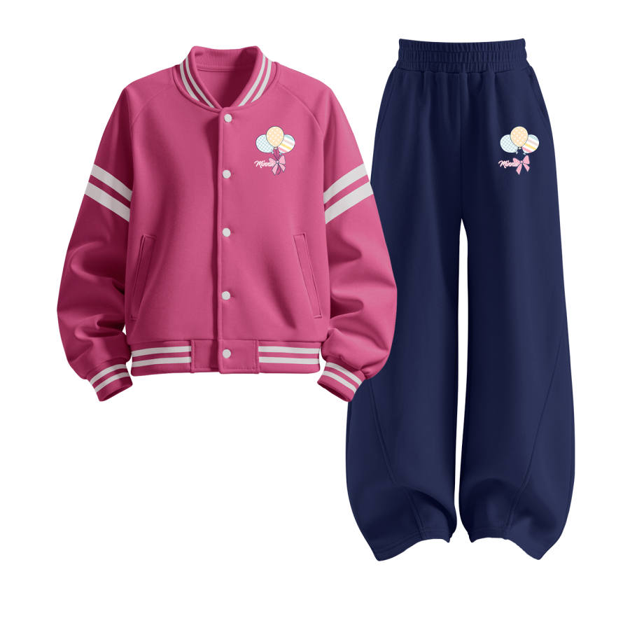 Disney Kids Casual Sportswear Crew Neck Moderate