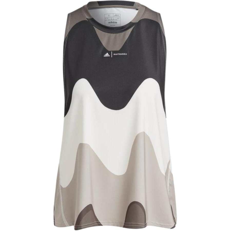 Adidas Adidas Sleeveless Sports Shirts Women's Gray Other