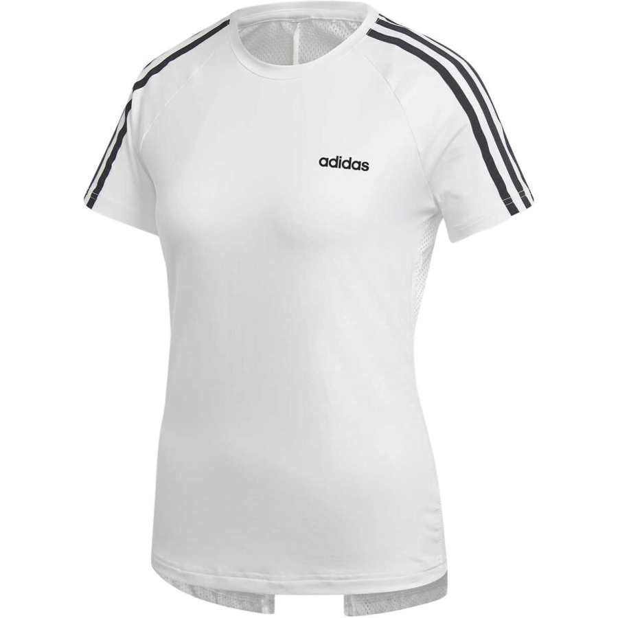 Adidas Adidas T Shirts Women's White Crew Neck Thin Straight Fit