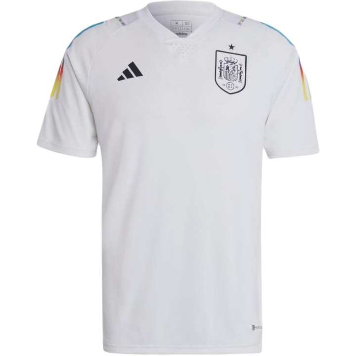Adidas Adidas T Shirts Men's White V Neck Moderate Straight Fit
