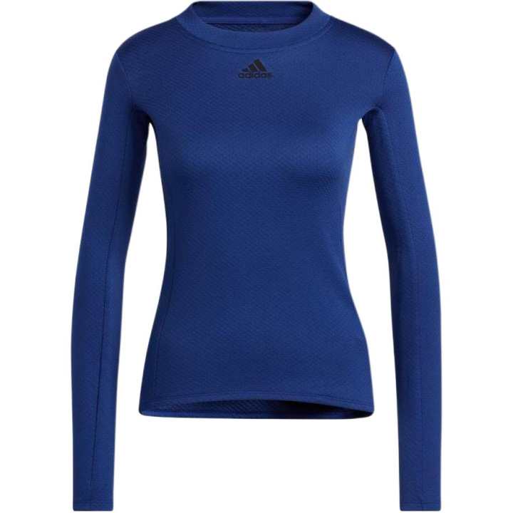 Adidas Adidas T Shirts Women's Victory Blue Crew Neck Moderate