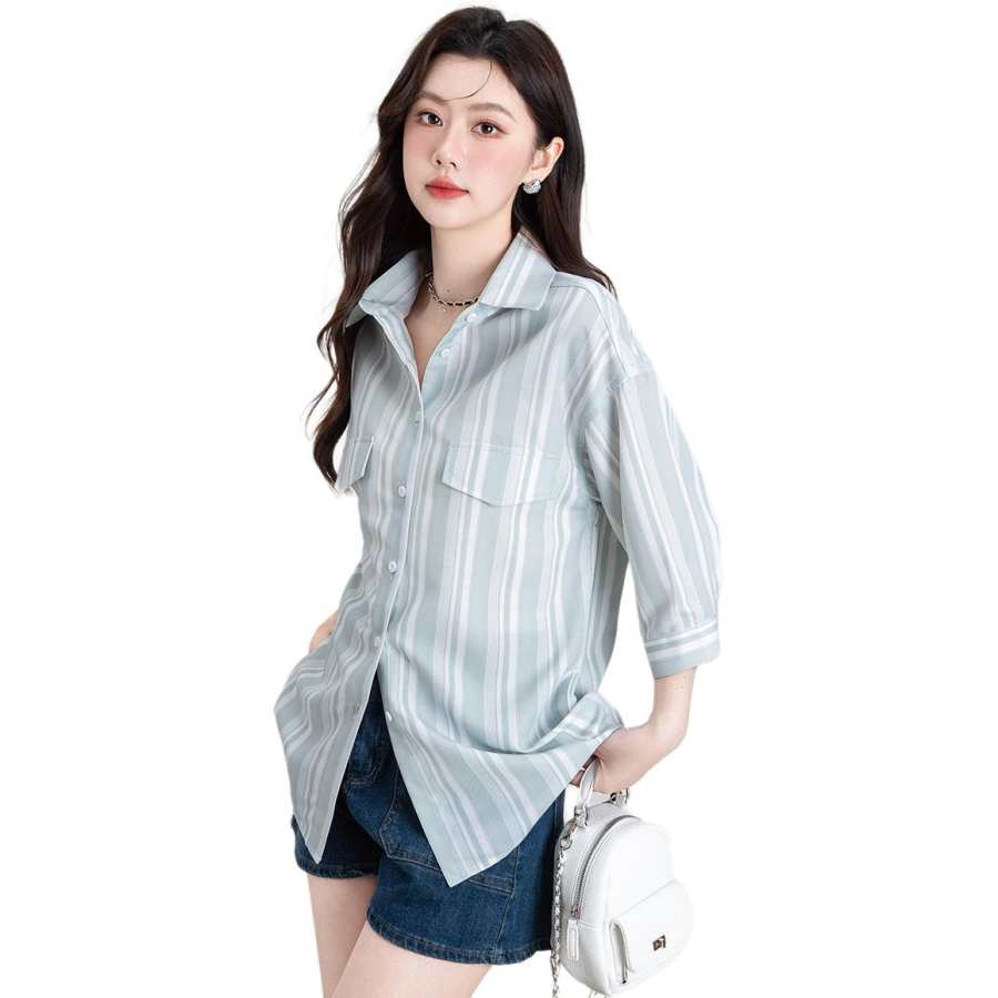 BALENO Shirts Women's Lapel Thin Other