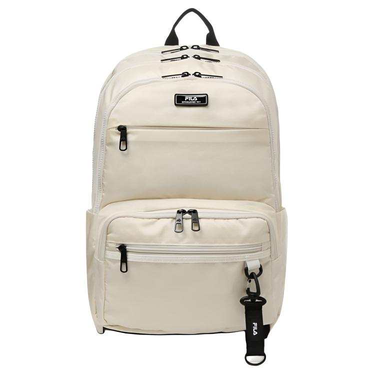 FILA FILA Nylon Backpack Unisex Cream