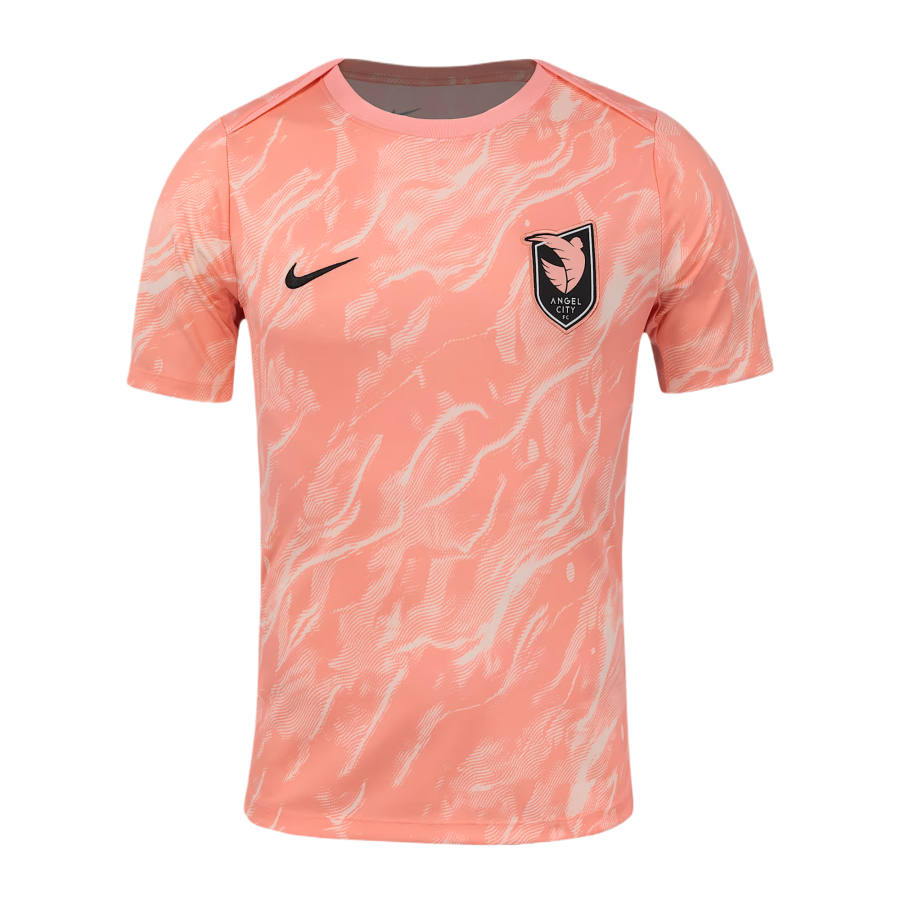 Nike Nike Angel City Fc 2025 Men's Nike Nwsl Short-Sleeve Pre-Match Top