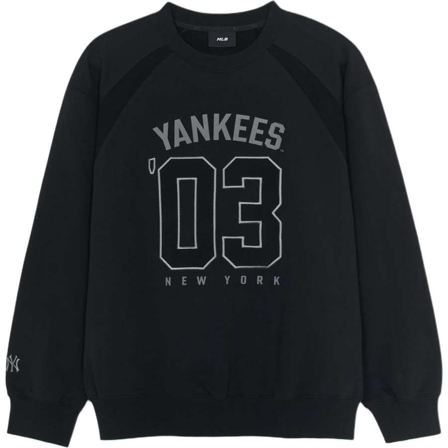MLB MLB Sweatshirts Unisex Black Crew Neck Moderate