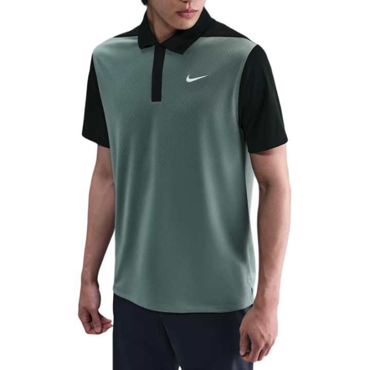 Nike Nike Clothing Polo Shirts Men's Green Polo Collar Moderate