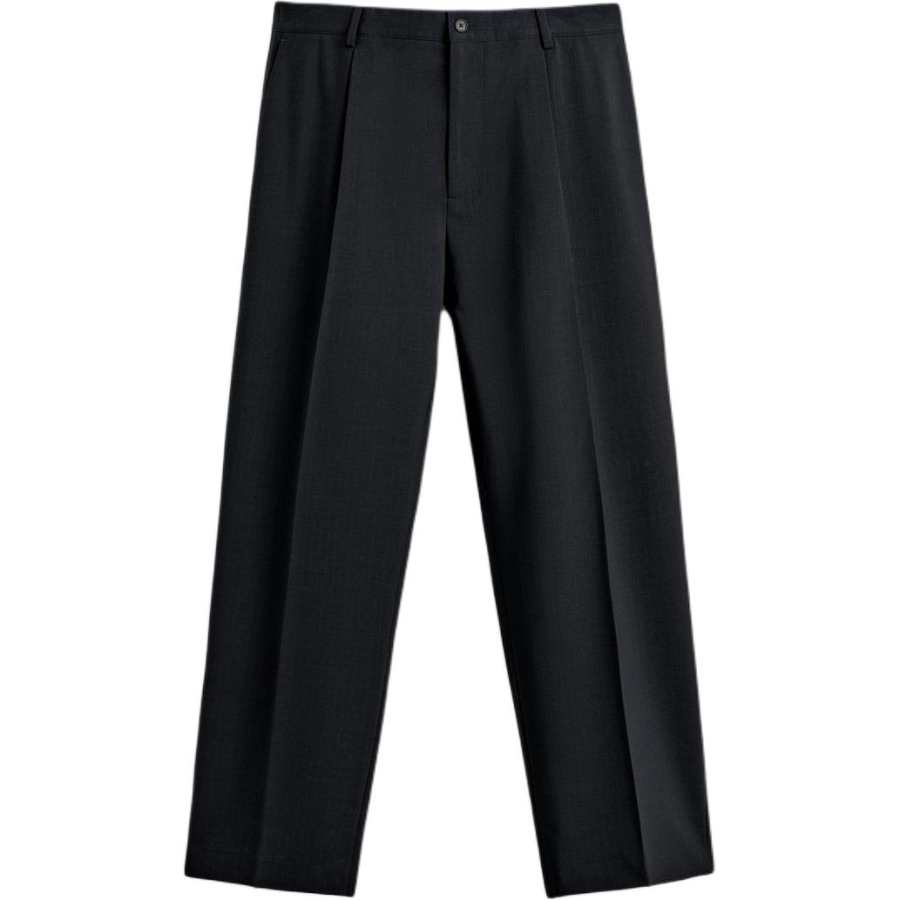 ZARA Suit Pants Men's Deep Sea Blue Moderate