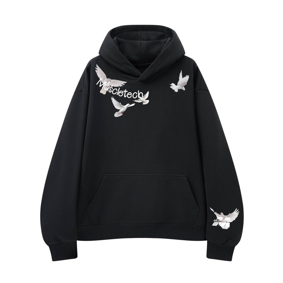 MUSCLETECH MUSCLETECH Sweatshirts Unisex Hooded Moderate Regular