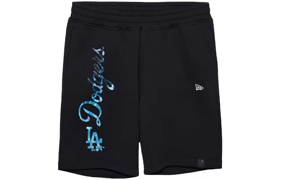 New Era Casual Shorts Unisex Black Moderate