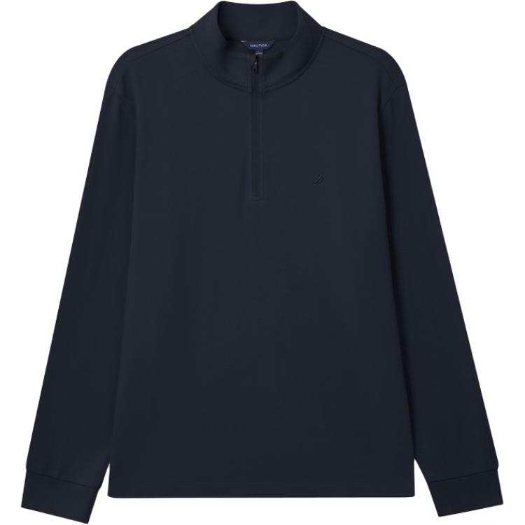 NAUTICA Polo Shirts Men's Stand Collar Moderate Straight Fit