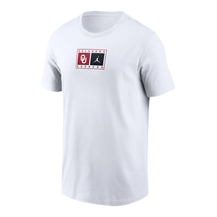 Jordan Nike Oklahoma Campus Logo Swoosh Men's Nike College T-Shirt