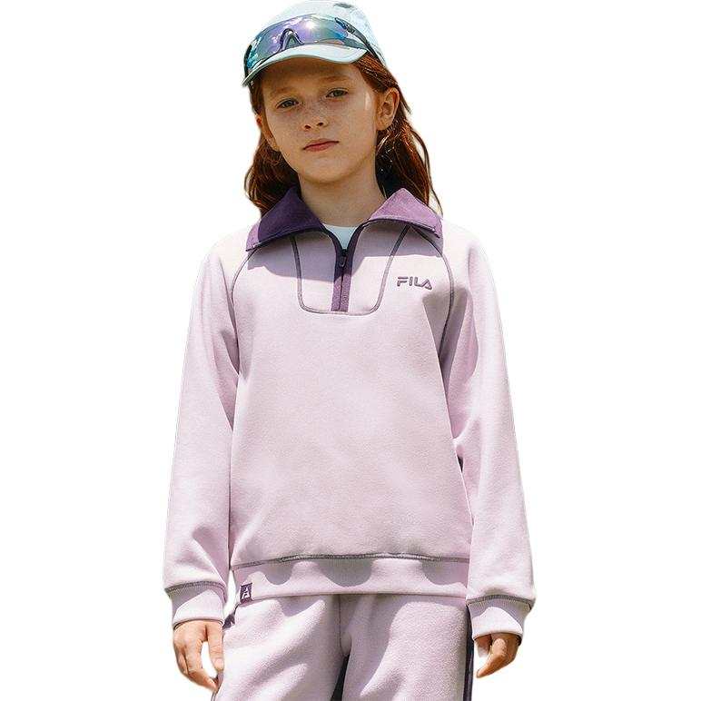 FILA Unisex Sweatshirts Lapel Moderate