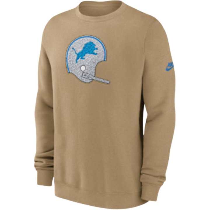 Nike Nike Detroit Lions Swing Pass Rewind Club Men's Nike Nfl Pullover Crew