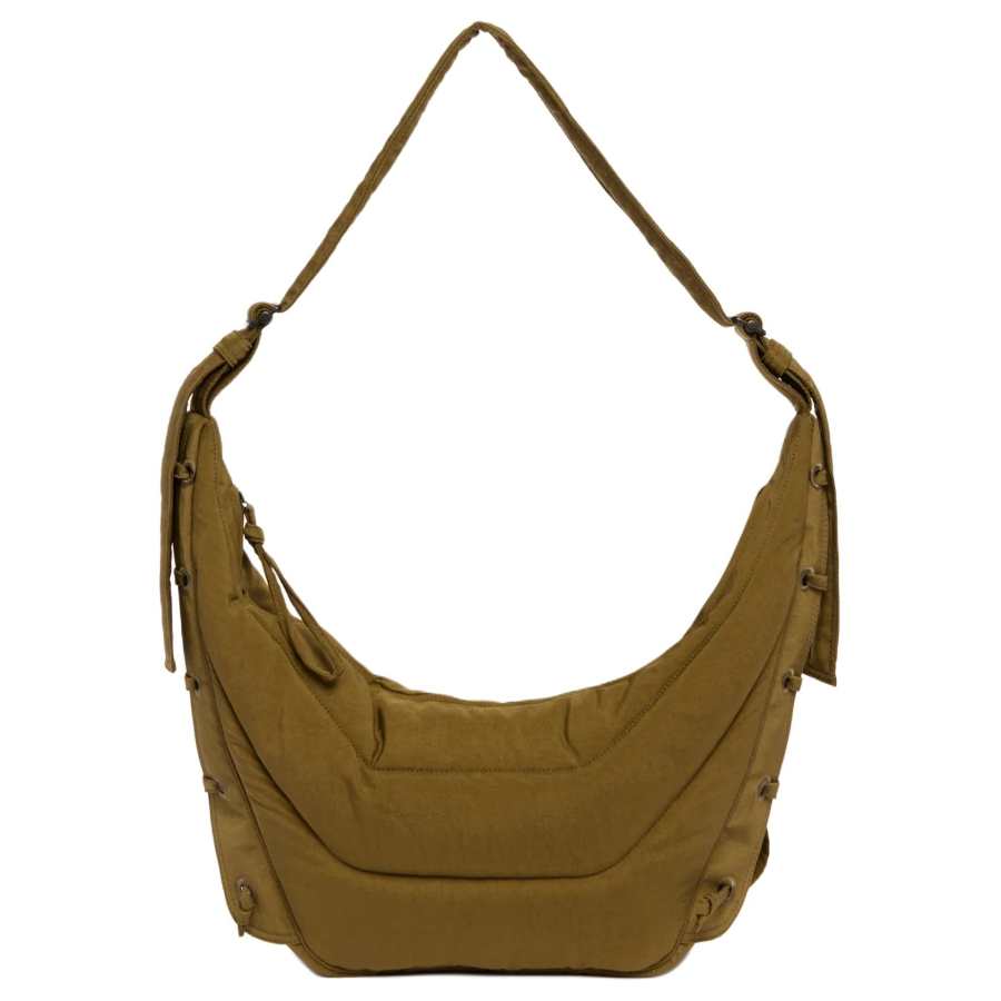 Lemaire Nylon Shoulder Bag Medium Women's Khaki