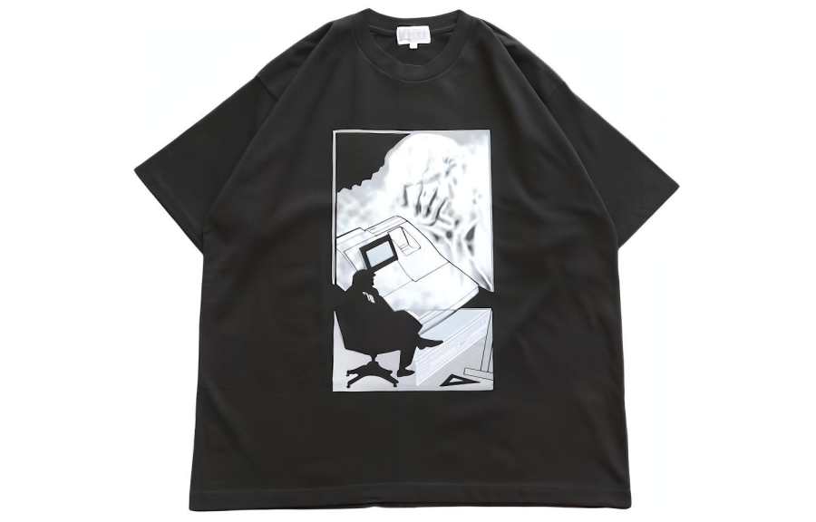 Cav Empt Cav Empt T Shirts Unisex Black Crew Neck Moderate