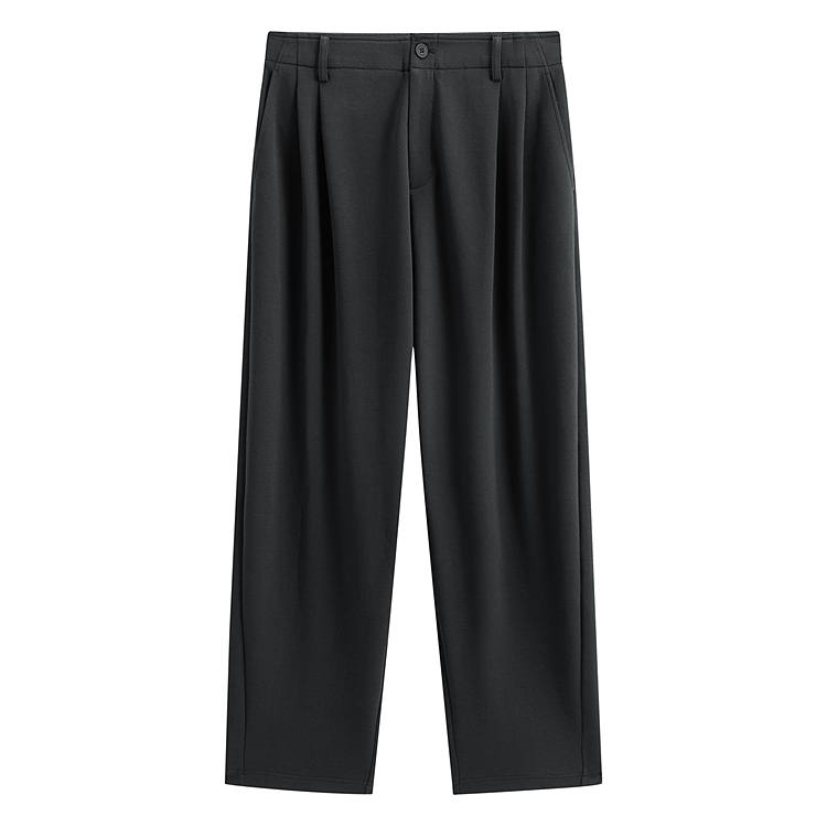 PEACEBIRD MEN Smooth And Sleek Modal Straight Fit Casual Pants Men's
