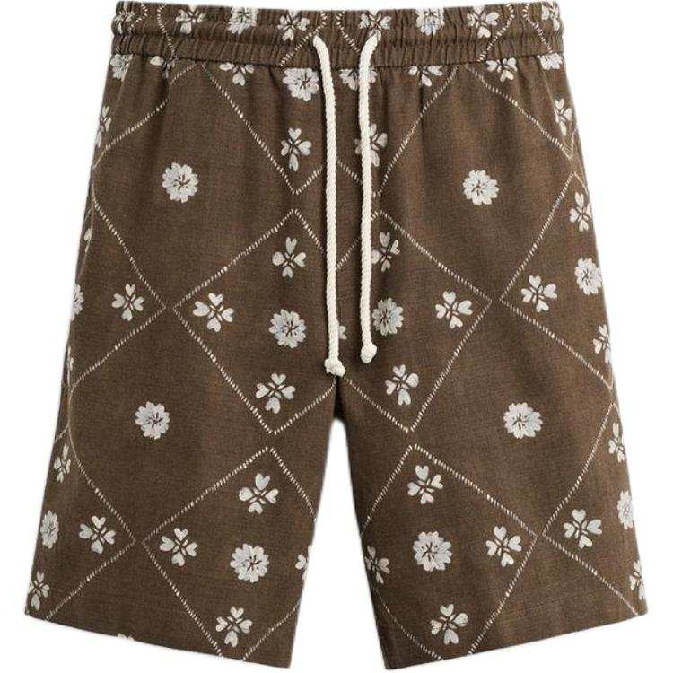 ZARA Casual Shorts Men's Dark Khaki Moderate