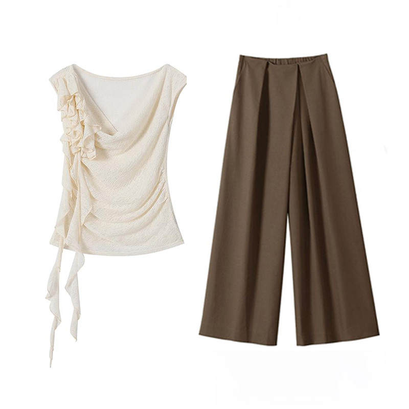 MARIE·COCO Casual Suits Women's Top+Pants Moderate