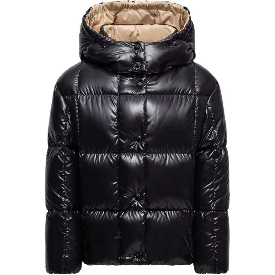 Moncler Parana Series Hooded Down Jacket Down Jacket Kids' Black