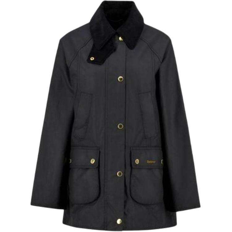 BARBOUR Barbour Beadnell corduroy-collar coat