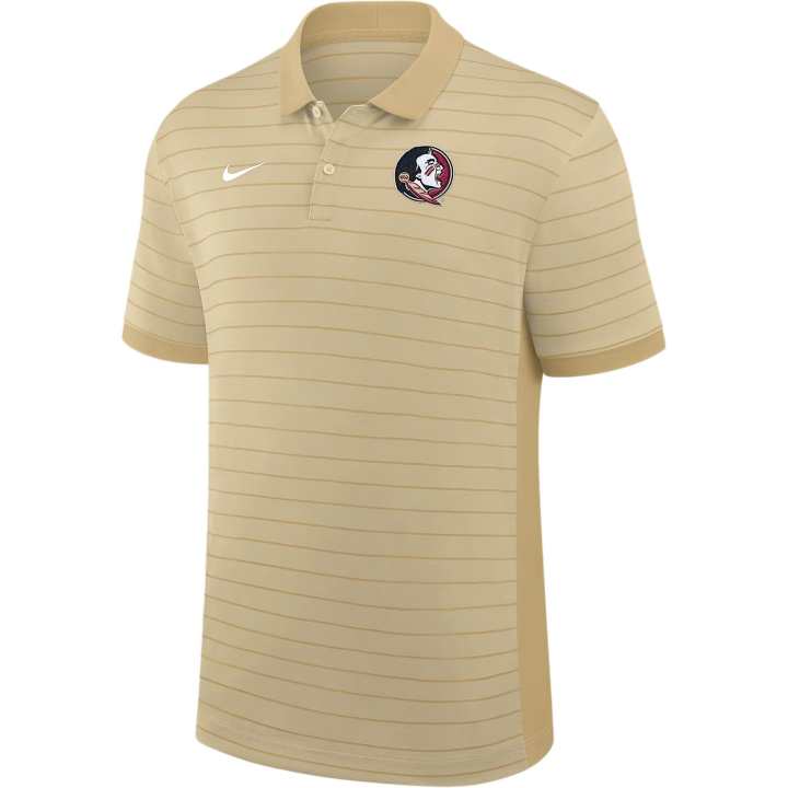 Nike Nike Florida State Sideline Victory Stripe Men's Nike Dri-FIT College Polo