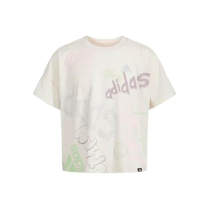 Adidas Adidas Kids T Shirts Crew Neck Moderate